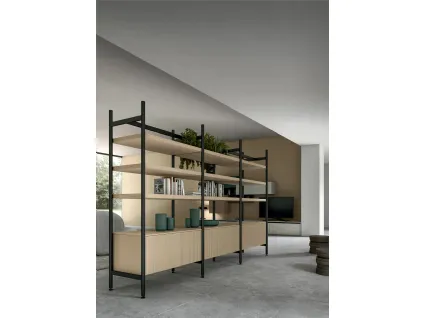 Libreria divisoria Living Glass di Arredo3